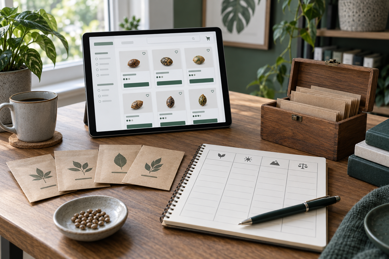 Cannabiszaden vergelijken voor De seedshop van Master of Seeds in 5 aandachtspunten